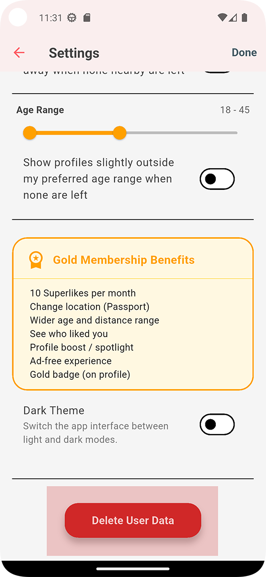 Step 2: Find Delete Account